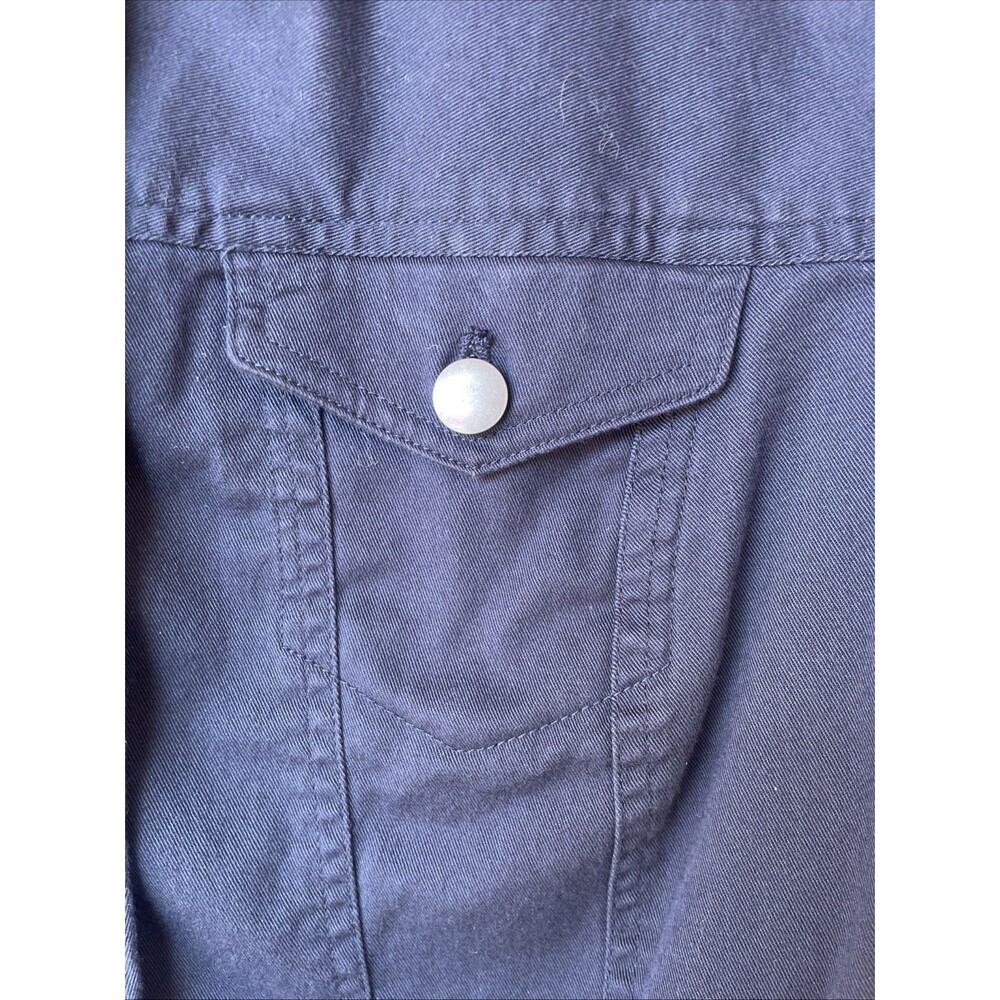 Pendleton Twill Button Front Utility Jacket Coat … - image 3